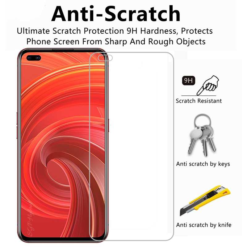 Dành Cho Realme X50 X50m X50 Pro X3 SuperZoom 5G 9H 2.5D Kính Cường Lực Bảo Vệ Màn Hình Phim Bảo Vệ