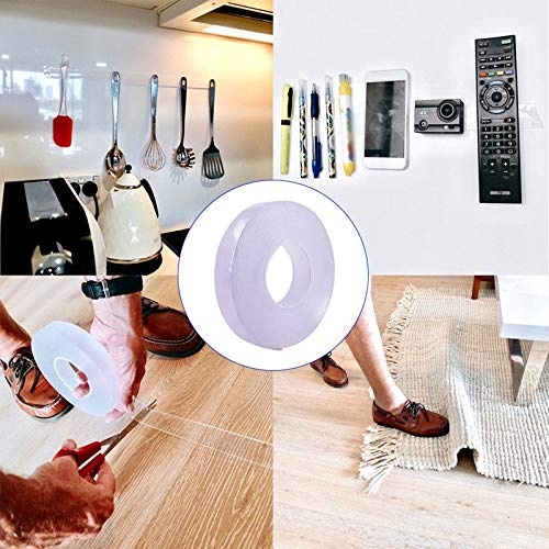 Băng keo 2 mặt Đa năng Siêu Dính chống nước Tái sử dụng