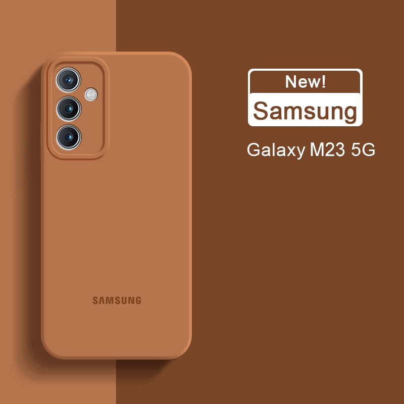Ốp Điện Thoại Silicon Mềm Màu Kẹo Thời Trang Mới Cho Samsung Galaxy M23 M52 M33 M53 F23 5G M31 M21 M30S A04 4G M13 5G