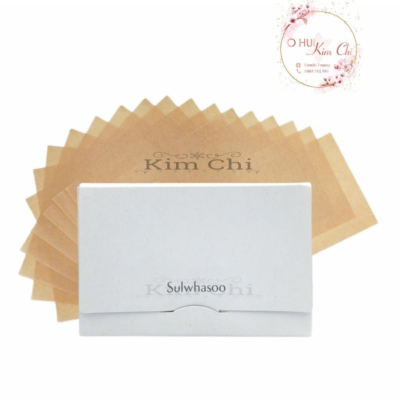 Giấy thấm dầu Sulwhasoo siêu  thắm dầu