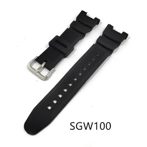 Dây Đồng Hồ Với Kiểu Dáng Thể Thao Bằng Cao Su Chống Thấm Nước Ggw-100-1Vdf Cho Casio G-Shock Sgw100 Sgw-100