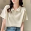 Áo polo SUXI tay ngắn dáng rộng thời trang mùa hè dễ phối đồ cho nữ