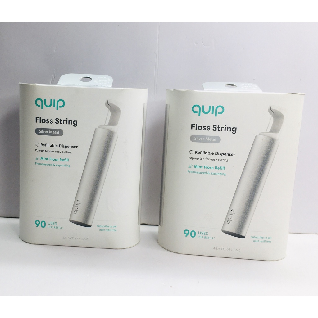 Chỉ nha khoa Quip Floss String hương bạc hà 44.5mHàng Mỹ Shopee Việt Nam
