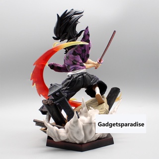 26CM Anime Demon Slayer Kimetsu No Yaiba GK Kokushibo PVC Nhân Vật Hành Động