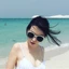 Kính mắt râm mát nữ nam mắt kính không độ thời trang mắt tròn chống tia UV phong cách Hàn Quốc ABICA 010