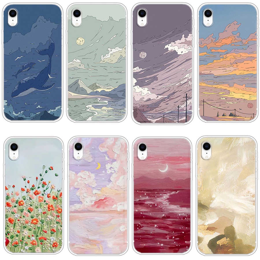 Ốp Điện Thoại TPU Dẻo Bảo Vệ Cho iphonee xr x xs xs max