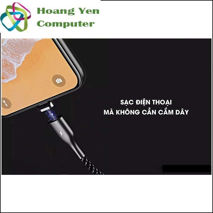 Cáp Sạc Nhanh MICRO USB Remax RC-158M Đầu Nam Châm Hít Dài 1M Cho Android - BH 6 Tháng - Hoàng Yến Computer