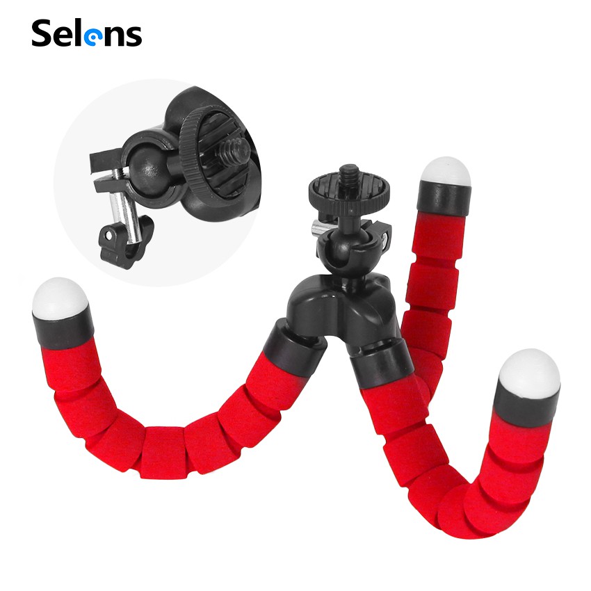 Ảnh Giá đỡ ba chân SELENS mini kiểu dáng bạch tuộc linh hoạt dành cho điện thoại máy ảnh 4
