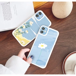 Ốp lưng iphone Hoa Bầu trời cạnh vuông dẻo ip 6splus/7/7plus/8/8plus/x/xr/xs/11/12/pro/max/plus/13promax tr115 dc1056