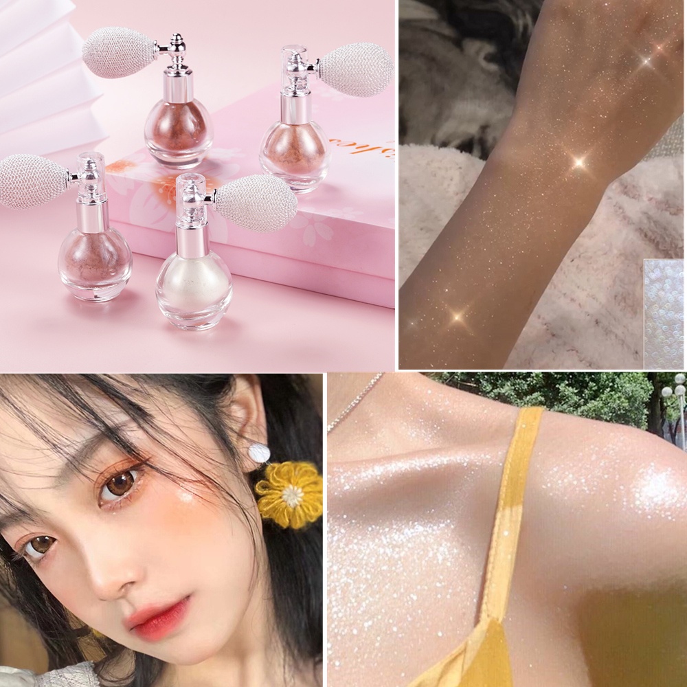 Ảnh Phấn bắt sáng ANNIES dạng xịt ánh nhũ ngọc trai kim cương lấp lánh chỉnh sửa làm sáng khuôn mặt/ cơ thể cho nữ 3