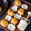 Cc Cookie Cutter Tem Bánh Trung Thu Khuôn Bấm Tay Giữa Mùa Thu Lễ Hội DIY Trang Trí