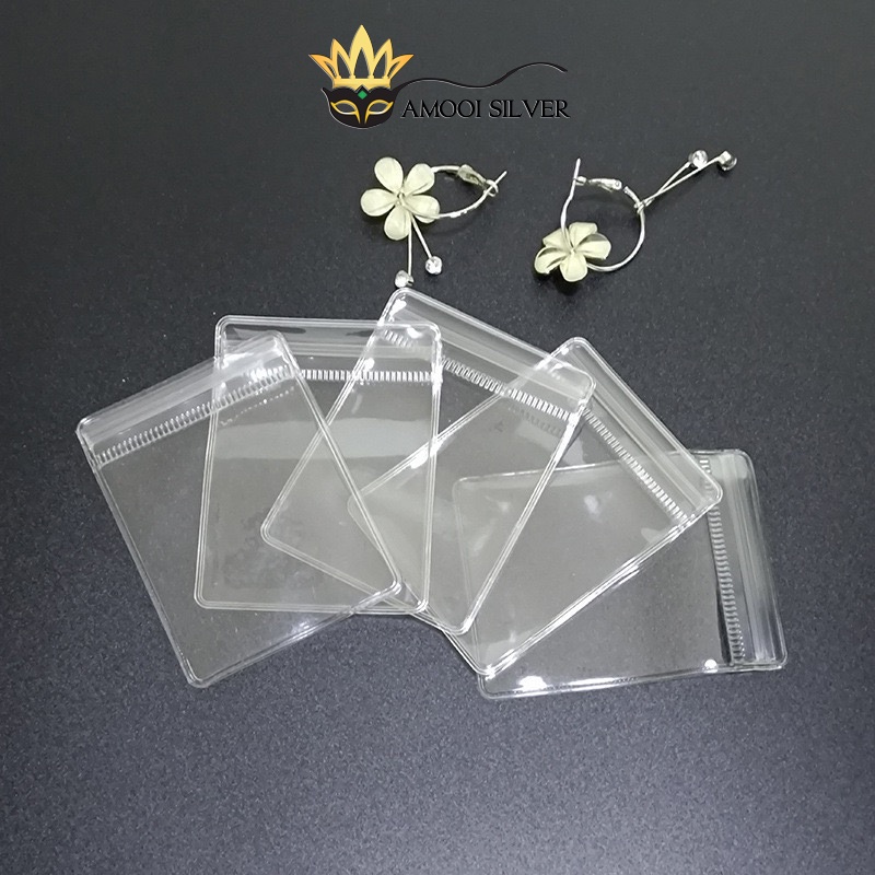 Túi zip nhựa PVC bảo quản trang sức - Amooi Silver AP08 | Shopee Việt Nam