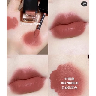 Son Kem Tom Ford Chính Hãng Tomford Lip Lacquer Luxe - Son Tom Ford Kem  03/16/68 Fullsize | Shopee Việt Nam