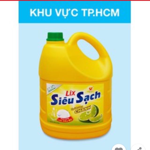 Lix NRC Siêu Sạch Chanh / tra xanh 3,6kg - LIXRC
