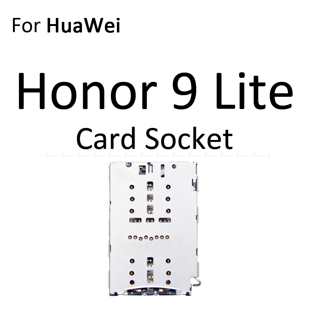 Khay Đựng Thẻ Sim Micro SD Thay Thế Chuyên Dụng Cho HuaWei Honor 9 Lite 9i FLA-AL00 AL10 AL20