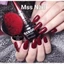 sơn đỏ đô, sơn đỏ mận, sơn gel mxbon đỏ, sơn mxbon, sơn gel