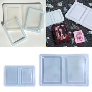 Khuôn Silicone Làm Khung Ảnh Diy Epoxy Dạng Cát Chảy Tiện Lợi