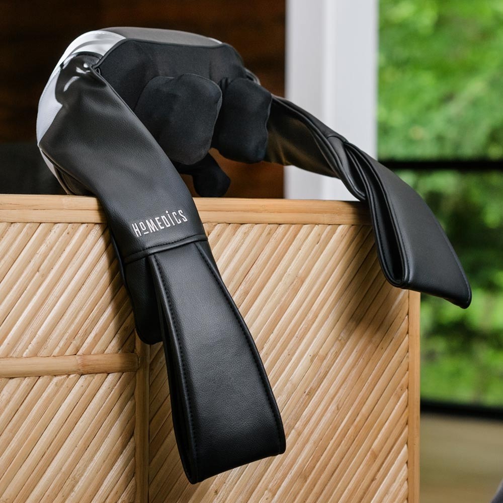 Đai massage cổ vai gáy công nghệ SHIATSU 3D Pin sạc Homedics NMS-680H