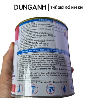Sơn tổng hợp Kim Khí Dung Anh sơn TK sơn trên bề mặt sắt thép, đồ gỗ lọ 0,8kg