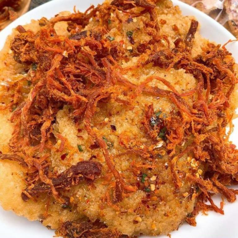 Cơm cháy lắc khô bò Hộp 500gr- [FREE SHIP] TỪ ĐƠN 50K, [Loại Đặc Biệt] Hàng ngon nhà làm
