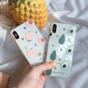 Ốp lưng iphone Bơ - ĐÀo 6 6plus 6s 6s plus 7 7plus 8 8plus x xs xs max 11 11 pro 11 promax12 12promax-t46