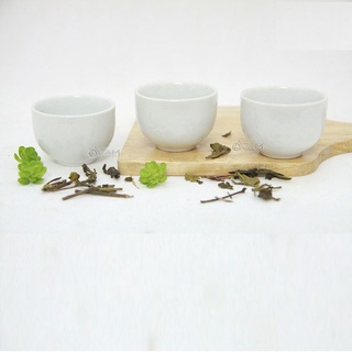 Set 6  Chén (Tách) Trà không Quai Bát Tràng Loại Nhỡ Hàng Đẹp
