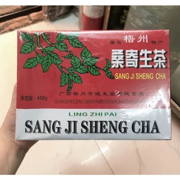 Trà Thảo Mộc Nấu Chè Hột Gà 1 hộp/500g (Trà Tang Ký Sinh) LƯU Ý TRÀ SẼ CÓ CHÚT VỤN LÁ TRÀ DO QUÁ TRÌNH VẬN CHUYỂN)