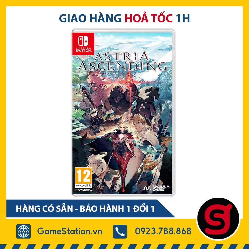 Juego ASTRIA ASCENDENDING Para Nintendo Switch - VF, Edición Física