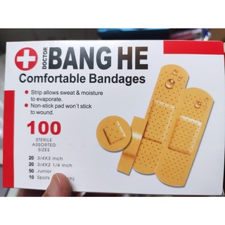 Hộp Băng cá nhân 100 miếng nhiều kích thước
