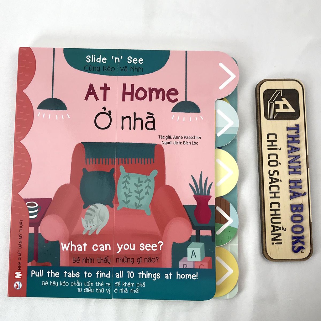 Mô tả Sách - Slide n See - Cùng kéo và nhìn (Dành cho trẻ 2+) - Bộ 4 quyển lẻ tùy chọn - 3