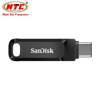 USB OTG Sandisk Ultra Dual Drive Go USB Type-C 3.1 32GB 150MB/s - SDDDC3-032G-G46 (Đen) - Phụ Kiện Nhất Tín