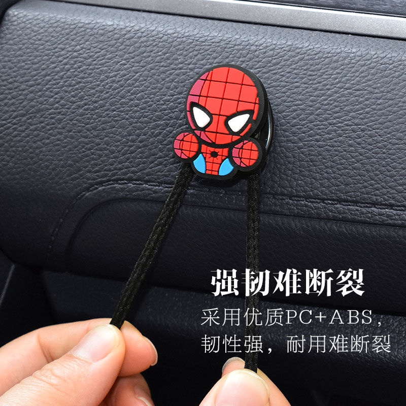Móc Treo Đồ Hình Iron Man Marvel Phía Trước Phía Sau Ghế Ngồi Phía Sau Xe Hơi