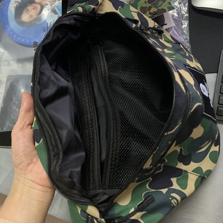 BAPE Tạp Chí Phụ Kiện Gói Thể Thao Ngực Túi Dành Cho Nam Nữ Hợp Thời Trang Thương Hiệu Thắt Lưng Đeo Vai Túi Đeo Ngang Thời Trang