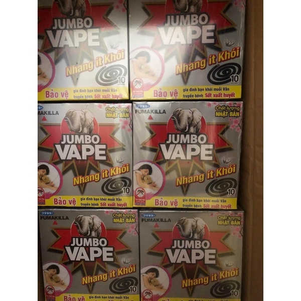 Combo 10 hop Nhang trừ muỗi jumbo mạnh gấp 2 lần