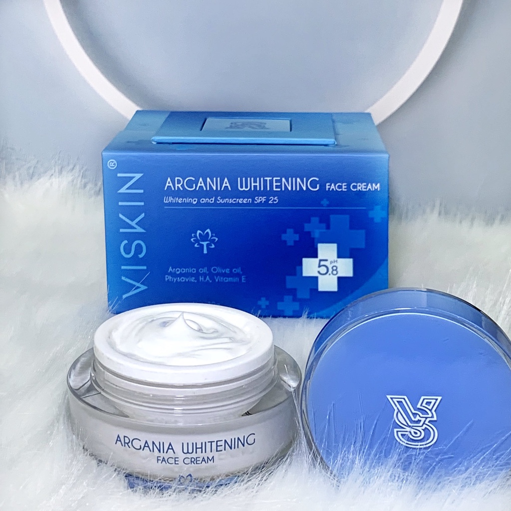 Ảnh Kem dưỡng trắng VISKIN tinh chất Argan - 30g [CHÍNH HÃNG] 2