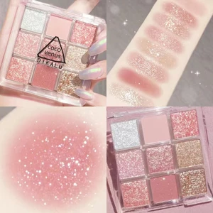 Bảng phấn mắt COCOVENUS 9 màu sắc chống nước chống mồ hôi cao cấp