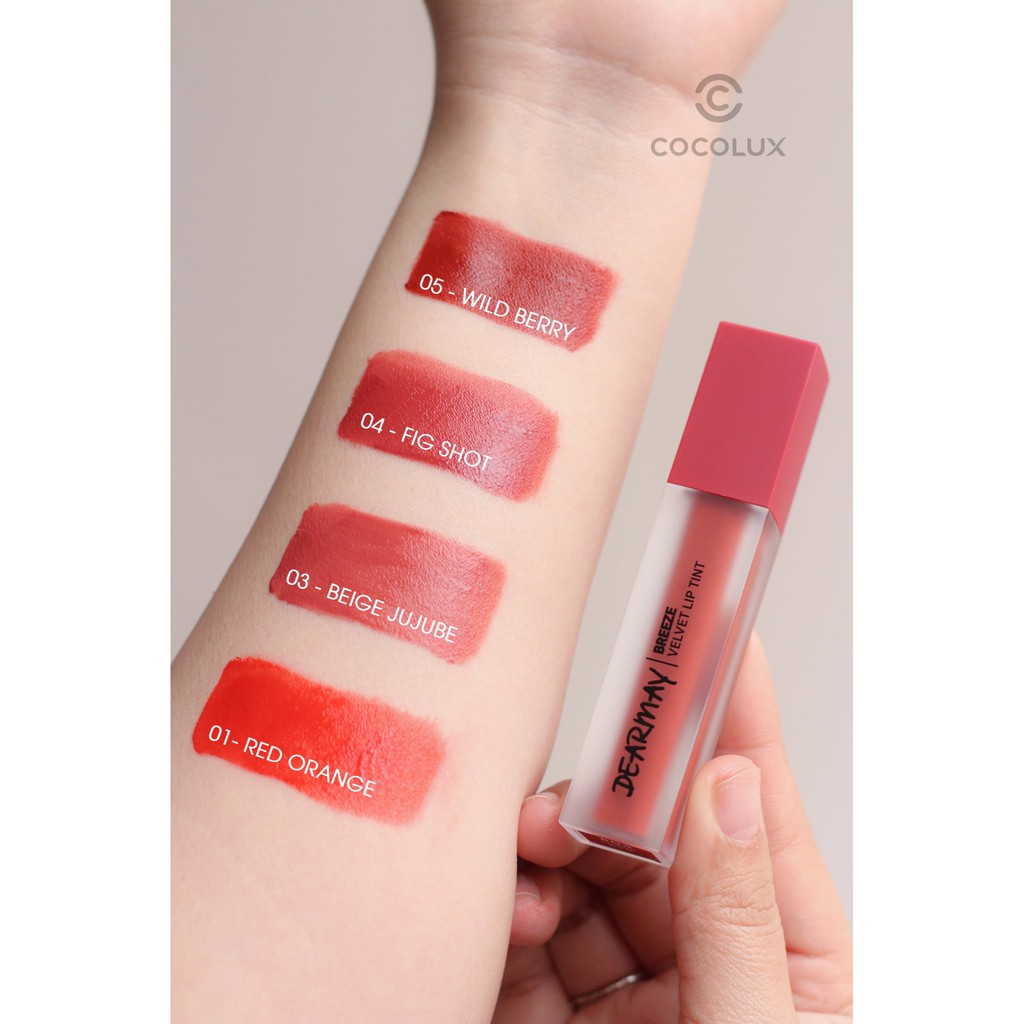 Son kem Dearmay Breeze Velvet Lip Tint-[COCOLUX]