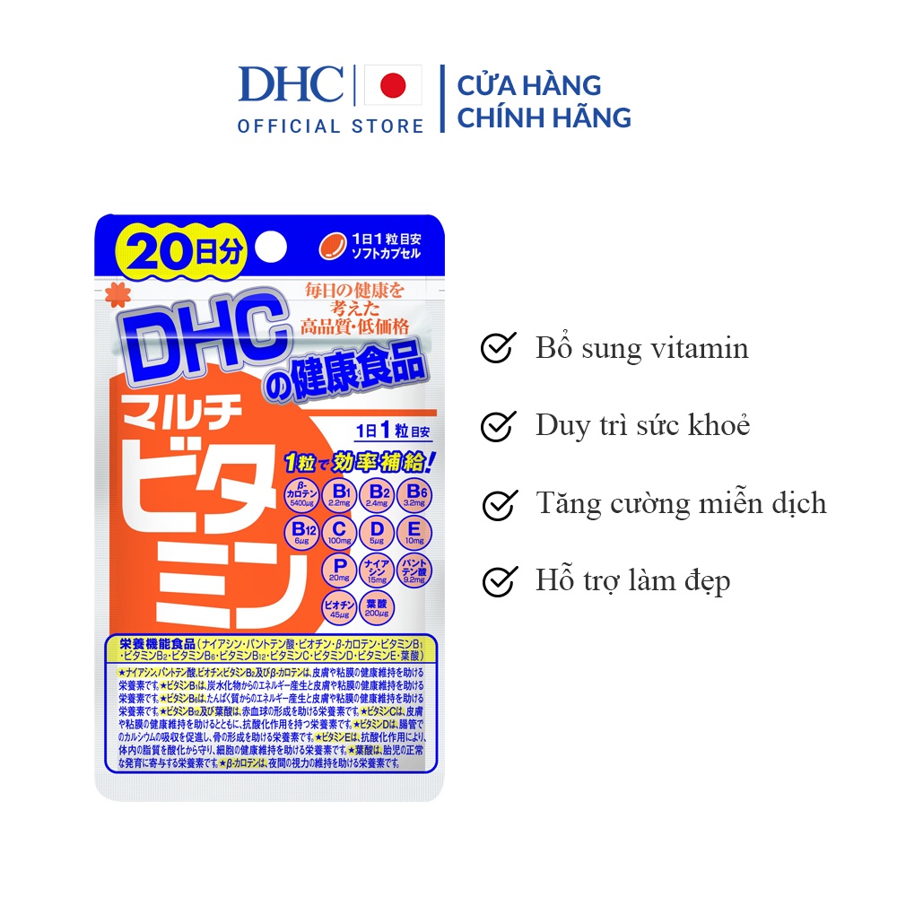 Có hiệu quả tốt hơn nếu kết hợp viên uống vitamin tổng hợp DHC với chế độ ăn uống và lối sống lành mạnh không?