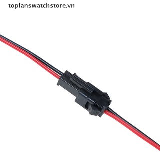 Set 10 Đầu Nối Dây Điện 15cm jst sm 2pins male Sang female vn