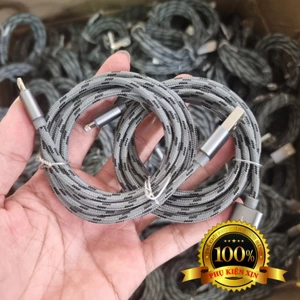 Cáp Sạc Nhanh lP Bọc Dù Chống Rối, Đứt Gãy - Hàng Chất Lượng Bảo Hành 12 Tháng