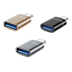 Yoo Tiện Lợi Đen Vàng Cho Bộ Chuyển Đổi An Toàn Loại C Sang USB 3 0 OTG