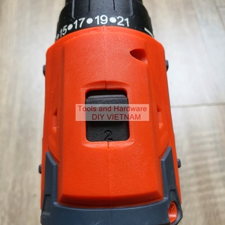 Máy khoan Kapusi Japan pin Lithium-ion cao cấp 16,8V, cam kết không chổi than, Bảo hành 12 tháng