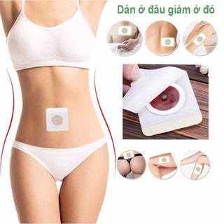 40 Miếng Dán Rốn Giảm Béo Giảm Cân Đốt Cháy Mỡ Thừa Đông Y Hiệu Quả (có bán lẻ)