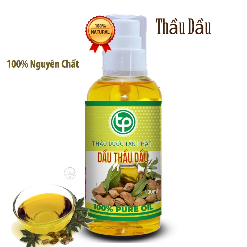 Dầu Thầu Dầu Thiên Nhiên 100ml Thaphaco