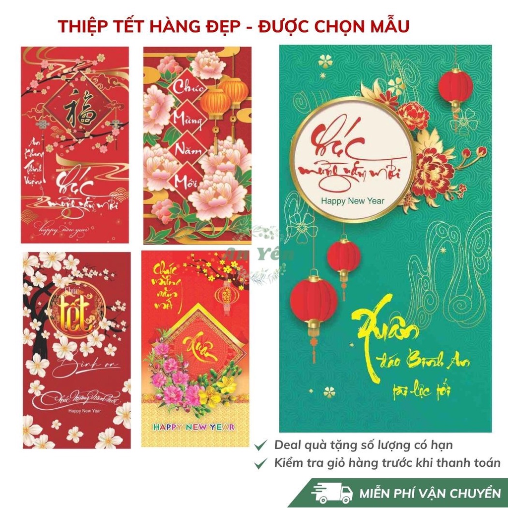 Xuân về đón Tết, hãy cùng nhau tận hưởng không khí tết tràn ngập trên từng con phố, ngõ hẻm.
   Để thêm phần ấm áp và gửi lời chúc tốt đẹp đến người thân, tặng nhau những thiệp Tết 2024 là một lời khuyên tuyệt vời.
   Trong năm mới, hãy dành thời gian để đón chào Tết cùng những người thân yêu và tặng nhau những món quà ý nghĩa nhất.