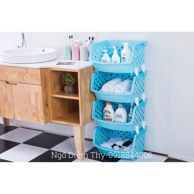 Kệ rổ 4 tầng đa năng | Shopee Việt Nam
