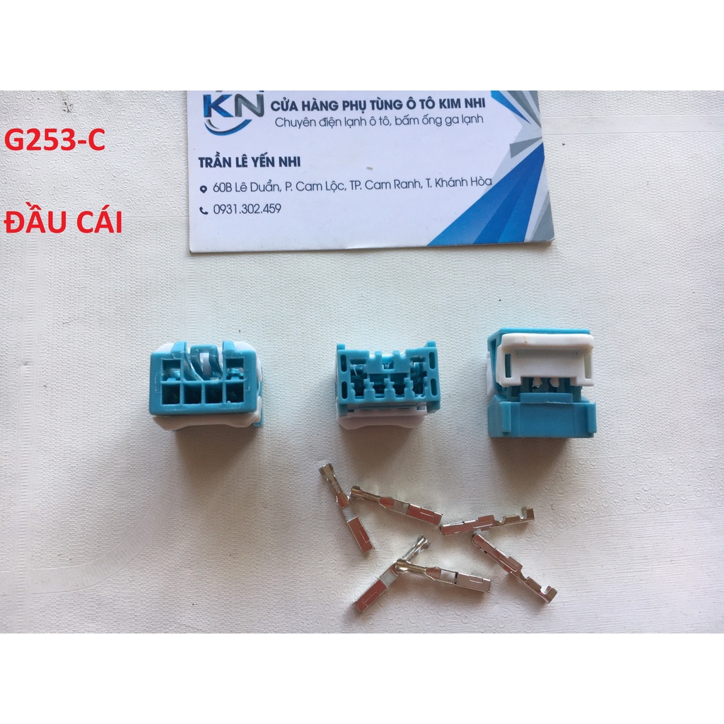 G253-Giắc cắm Thích hợp cho đèn Honda 6 lỗ 2.2mm | Shopee Việt Nam