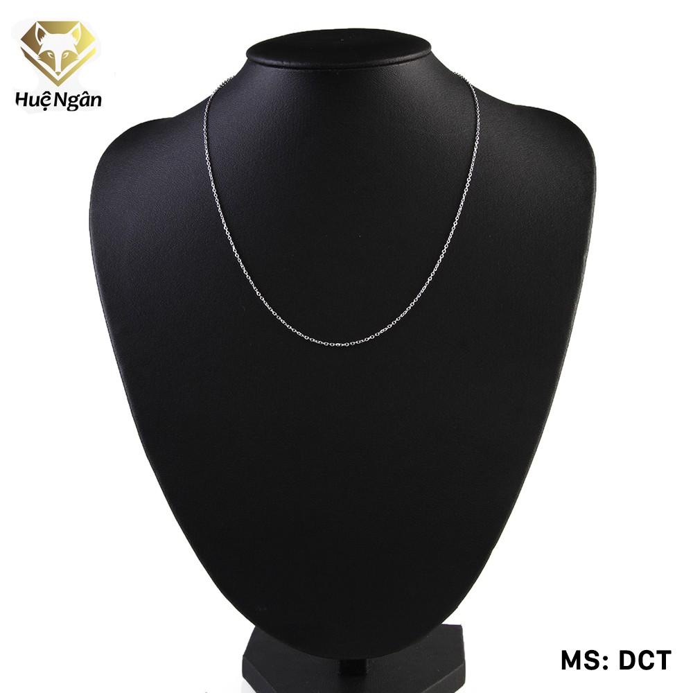 Ảnh Dây chuyền bạc Ý 925 Huệ Ngân- Mắt xích 3