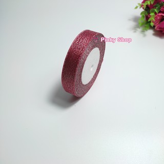 Ruy băng kim tuyến 0.5cm, 1cm, 2cm, 4cm, 5cm giá rẻ nhiều màu làm phụ kiện handmade Pinky Shop mã RBKT