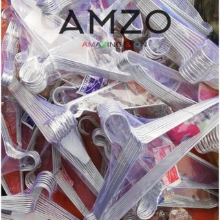 AMZO_BỊCH 10 MÓC NHÔM CỔ TRÒN TREO QUẦN ÁO NGƯỜI LỚN SIÊU TIỆN ÍCH DÀI 42CM
